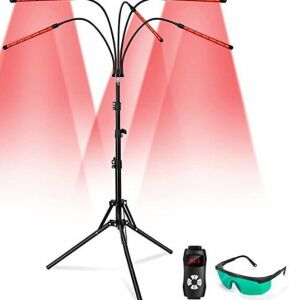 Lampa podczerwona podłogowa 420 diod LED Urządzenie do terapii światłem czerwonym i bliskiej podczerwieni 143693421 - Pomoc rehabilitacyjna