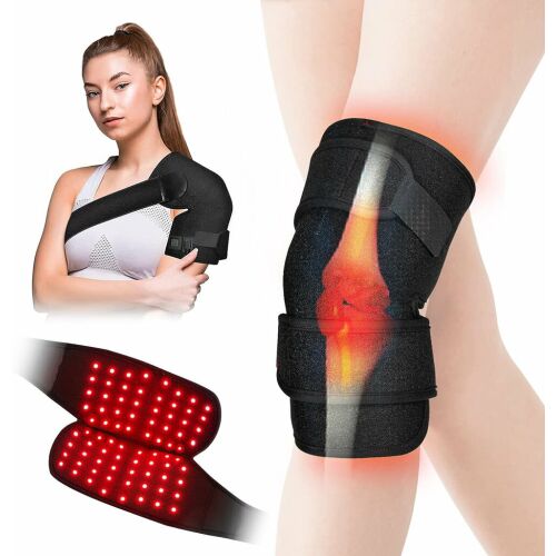 Centura de terapie cu lumină infraroșie pentru ameliorarea durerii la genunchi 143693430