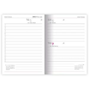 Lizzy Calendar határidőnapló, A/5, napi, szivacsos borító, 2026, For Men 143693711 - Napló