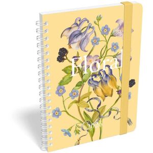 Lizzy Calendar 2026 heti tervező virágmintás borítóval - Napló