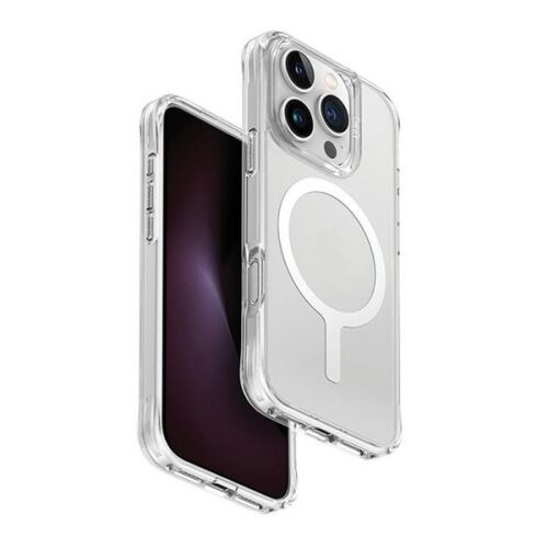 Uniq Lifepro Extreme Apple iPhone 16 Pro Max Magsafe szilikon tok, átlátszó/fehér 143693780 