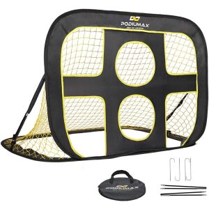 Poartă de fotbal pentru copii 2 în 1, 1,2 m x 7,3 m x 7,3 m, portabilă 143694340 - Produse antrenament acasă