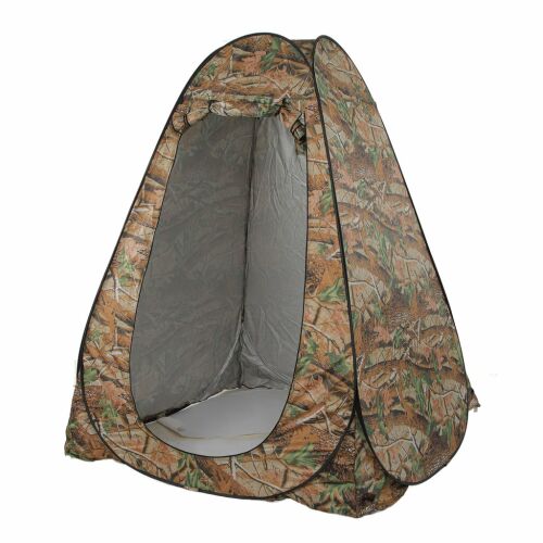 Sklopivi šator s uzorkom lišća, 3 prozora, prijenosni sportski šator za hlad, WC, tuš, kadu, šator za presvlačenje za kampiranje, planinarenje, pecanje 143694427