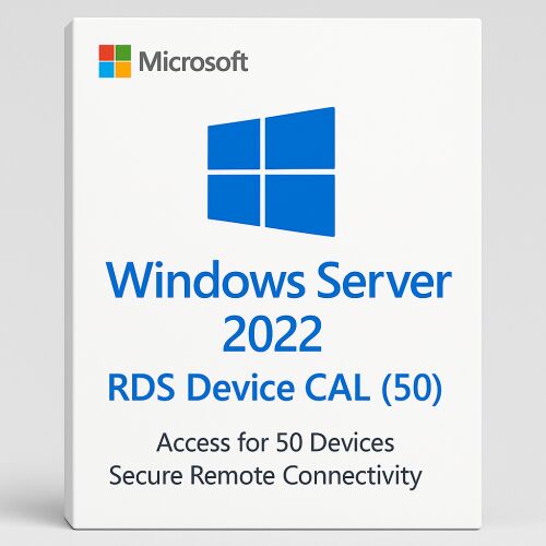 Microsoft Windows Server 2022 RDS Device CAL (50)