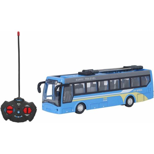 Играчка автобус с дистанционно управление 21 x 5,8 x 4,5 cm ABS пластмаса 143696916