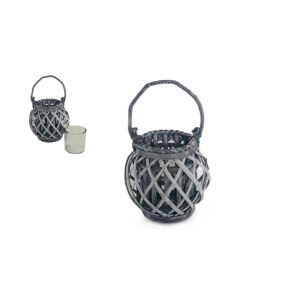 Mécsestartó Szürke 90-M-2/SZÜRKE - D14/22*H19cm 143697105 - Mécsestartó