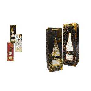 Ajándéktasak Papír Boros 12*10*35cm Lu-64