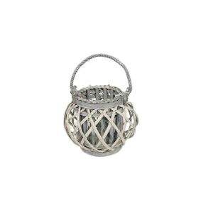 Mécsestartó Szürke 90-M-8/SZÜRKE - D15/23*H18cm 143697186 - Mécsestartó