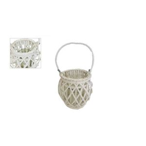 Mécsestartó Fehér 90-M-8 - D18/23*H21 143697264 - Mécsestartó