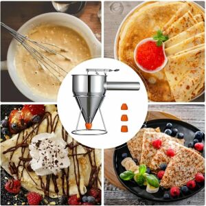 Dozownik ciasta ze stali nierdzewnej 143697543 - Przybory kuchenne