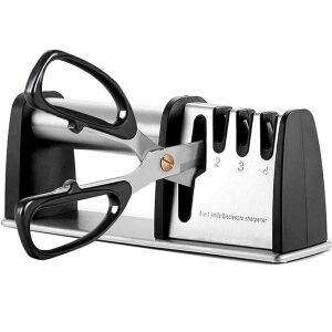 Brúska na nože a nožnice ABS Plast Food Steel 4 sloty 143697540 - Kuchynské pomôcky