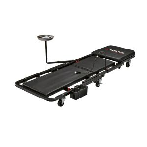 PARKSIDE® PERFORMANCE 2 az 1-ben szerelőasztal és fekvő szerelőkocsi, LED-lámpával és tartozékokkal