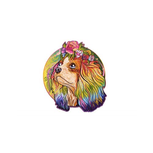 Puzzle 2D Lucky Puppies: Bella, WT, Holz, 110 Teile 143700373