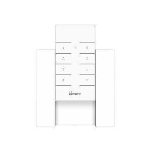 Falra szerelhető talp RF 433 MHz távirányítóhoz, fehér, RM433-BASE 143706170 - Villanykapcsoló keret