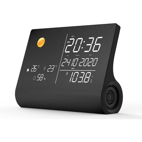 Nasa meteorológiai állomás + hangszóró BT WSP1300, fekete 143709415