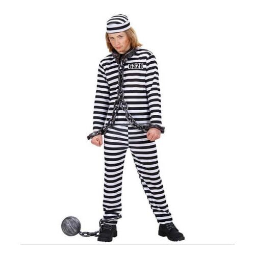 Rab jelmez 164 méret, Felnőtt rab jelmez, Halloween jelmez - Játék