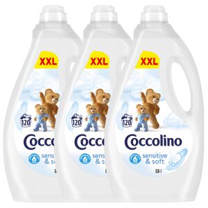 Coccolino Clătire concentrată Sensitive Pure 3x3000ml