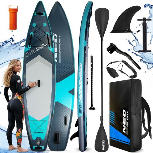 Deska SUP Reefbreak 350 x 81 x 15 cm Neo-Sport 170107 144080598