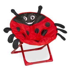 Moon összecsukható kempingszék gyerekeknek Katicabogár 1002888_766 143727458 - Kerti gyerekbútor