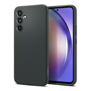 Samsung A54 5G SPIGEN LIQUID AIR szilikon telefonvédő ütésállóság, rombusz, SÖTÉTZÖLD 143729066 - Spigen