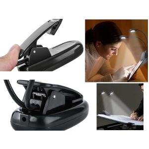 csiptetős led asztali lámpa iskola rugalmas olvasólámpa