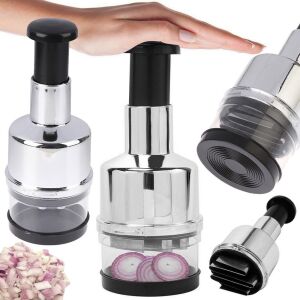 Zöldség- és gyümölcsdaráló fokhagymához kézi aprító aprítógép aprító tartály 143729705 - Kézi aprító, Kézi mixer, Gyümölcscentrifuga és préselő és Elektromos tésztagép