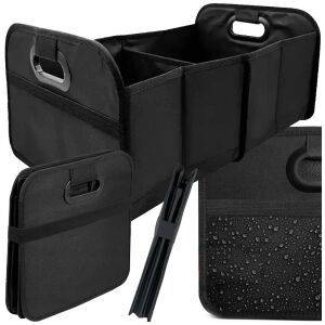 Nagy szervező egy csomagtartó csomagtartójának merevített dobozához