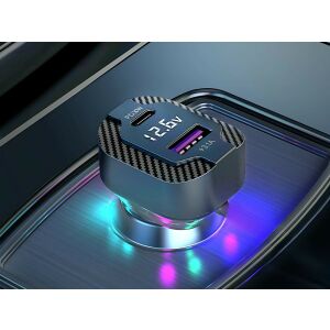 Gyors autós töltő usb-c 30w és usb-a 15w szivargyújtó aljzathoz 143730699 - Autós töltő