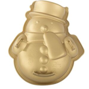 Hóember tortaforma nagy szilikon karácsonyi tortaforma