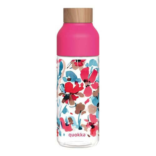 Quokka Ice - Ecozen kulacs 720 ml (piros virágok) 143731056