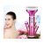 Depilátor női test borotva lábak trimmer 4in1 cserélhető tippek usb pink 143731072