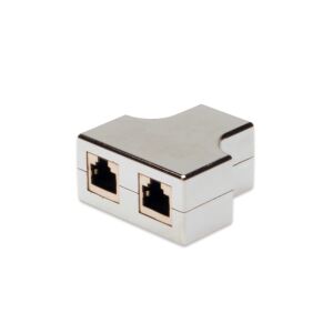 DIGITUS AT-AG 2X8/8 CAT5e árnyékolt RJ45 elosztó adapter 143731545 - Digitus