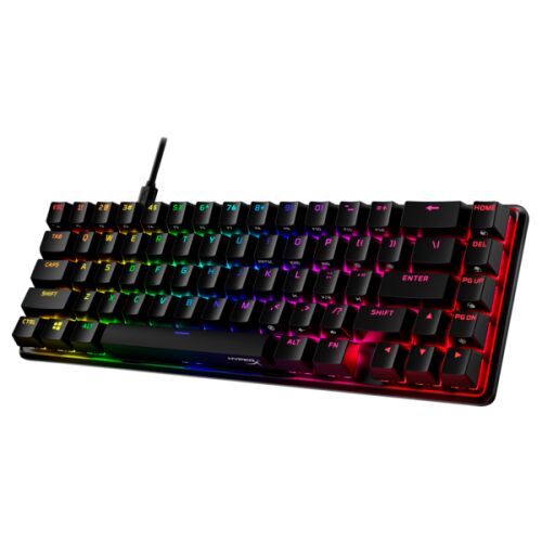 HP HYPERX vezetékes mechanikus gaming billentyűzet Alloy Origins 65 RGB piros switch - amerikai lokalizáció 143731748