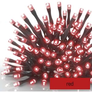 Napelemes Kültéri Piros Fényfüzér 10m 100 Led 143732503 - Sumker