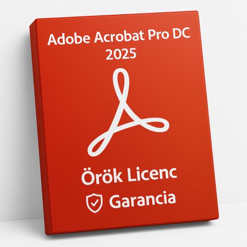Adobe Acrobat Pro 2025 örök licenc Windows-ra