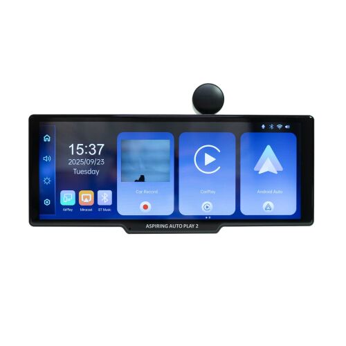Monitor samochodowy z rejestratorem DVR PNI D1126S 10,26 cala, bezprzewodowy Carplay, nawigacja, muzyka, zestaw głośnomówiący, Bluetooth, nadajnik FM 143734812