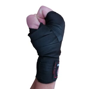 Boksz kézi kötszerek rugalmas 3 m fekete 143736062 - Boxzsák és box kesztyű