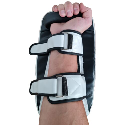 Edzőblokk (öl) harcművészeti ökölvíváshoz/rúgáshoz 35 cm UNI fehér 143736078