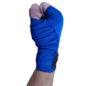 Boxing kézi kötszer rugalmas 4,5 m kék