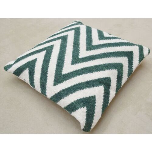 Bakero Pillow Zig Zag green (45x45 cm)