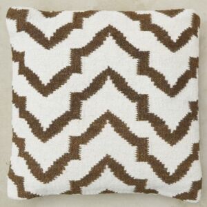 Perna Bakero Pauline maro, 45x45 cm, pernă decorativă cu model geometric - Perne decorative