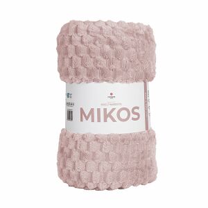 MIKOS dekortakaró, mérete 160x200 cm, színe 002 rózsaszín MIKOS0/KOD/002/160200/1