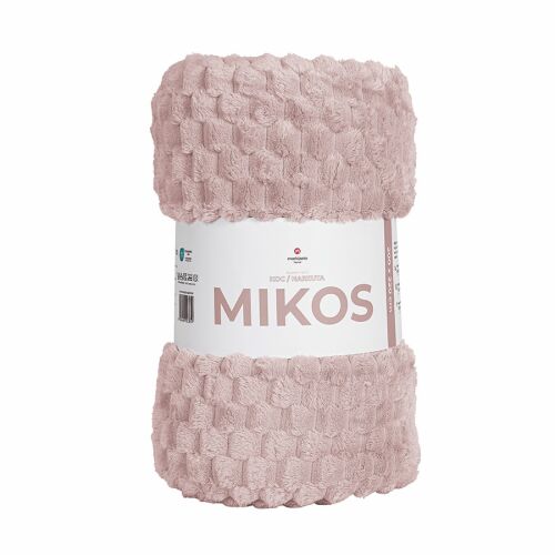MIKOS rózsaszín dekortakaró 160x200 cm