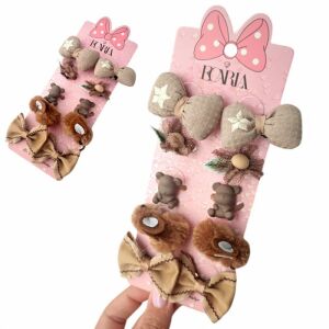 10 az 1-ben hajgumi készlet masnival és nyúl GUM170 címkével