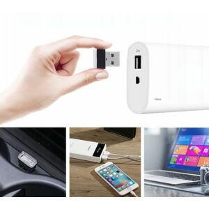 Mini USB 5V LED autólámpa piros, a jármű belsejének megvilágítására