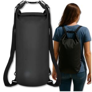 Vízálló nagyméretű strandtáska 10 literes praktikus száraz hátizsák, ideális strandoláshoz és szabadtéri tevékenységekhez