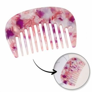 SCZ16R márvány-acetát hajfésű a könnyű kioldásért