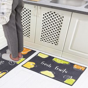 Sada 2 kuchynských podložiek Carvapet, viacfarebné, guma/polyester, 40 x 60 cm 143747459 - Dizajn interiéru