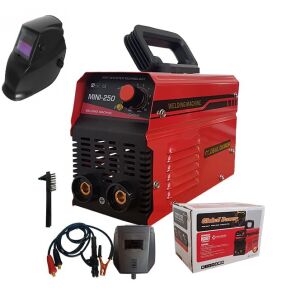Global Dawer Mini 250 Inverteres Hegesztőgép Csomag Automata Hegesztőmaszkkal - DDT