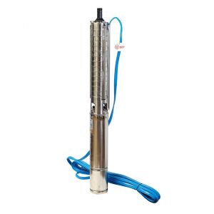 Tauch-Tiefbrunnenpumpe DDT 4SP5/8 – 1,5 kW, 2 PS, 7 m³/h, 70 m Förderhöhe, 8 Turbinen mit Bedienfeld